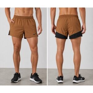 Nike Training Running Flex Woven Shorts Mens XXL Brown Move To Zero DM6617